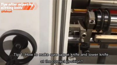 Некоторые подсказки высокоскоростной разрезая машины после регулировать разрезая нож