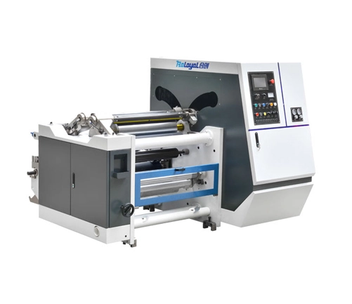Testing video -- Four-Axis Turret Slitting Rewinding Machine for Portuguese customers