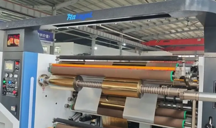 Raloyal TOP Series High Speed Slitting Machine for Cold Foil