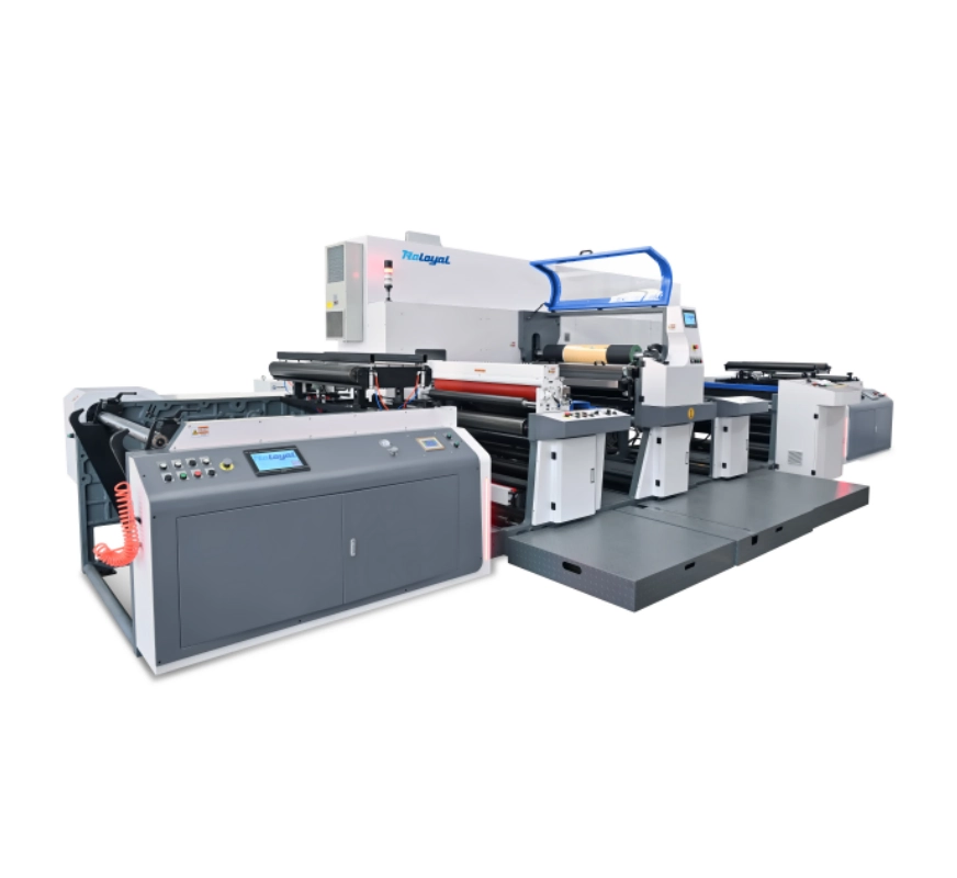 Digital Primer Coating & QR Code Printing Inspection Rewinder