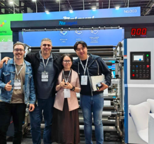 RALOYAL Exhibition Highlights: Brazilian Clients Place Spot Order for 3 Thermal Paper Slitters